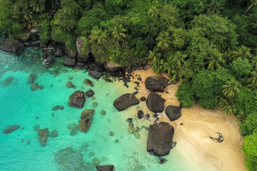 One of the top 10 Sao Tome Beaches. Sao Tome Best Beaches